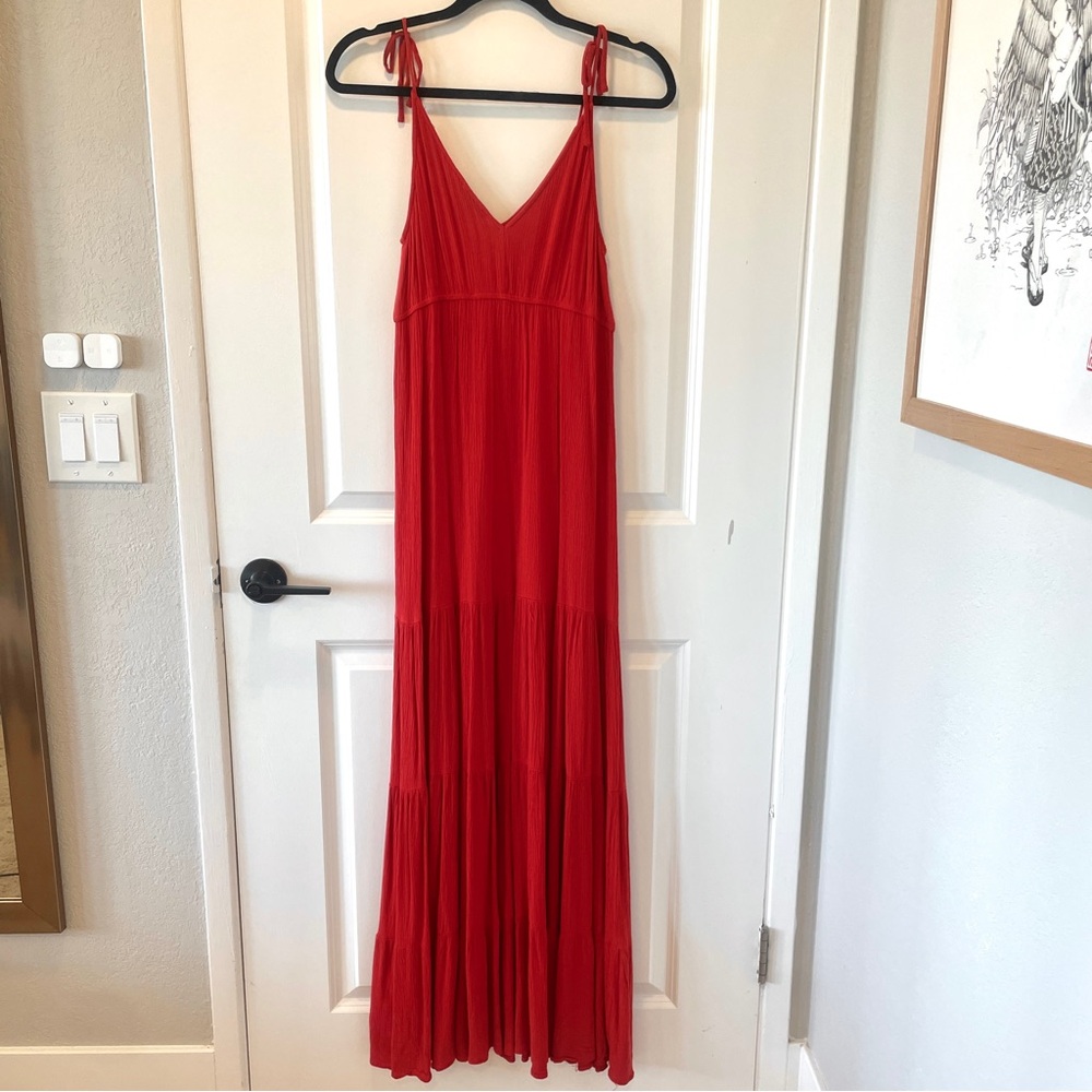 Flowy tiered sun dress